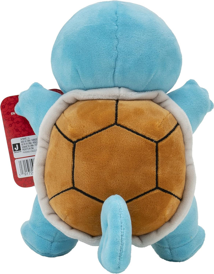 Pokémon PKW2693-20cm Plüsch - Schiggy, offizielles Plüsch Squirtle Single, Squirtle Single