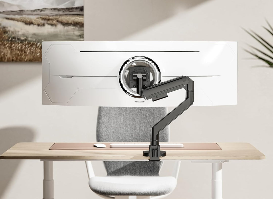 Monitor Halterung Extrastark bis 27kg bis 57 Zoll Tragarm mit Gasdruckfeder LED LCD Monitore VESA 75