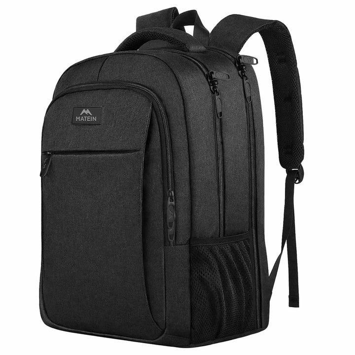 MATEIN Grosser Laptop Rucksack 17 Zoll Laptoptasche für Schule Arbeit mit USB Ladeanschluss Anti Die