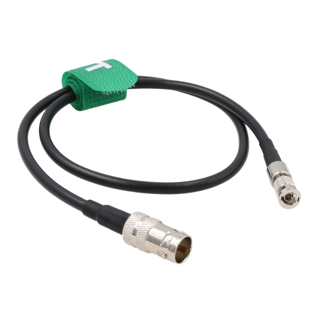 HangTon 6G SDI Videokabel HD Micro BNC auf BNC Buchse Adapter für Blackmagic Video Assist 5 Zoll Mon