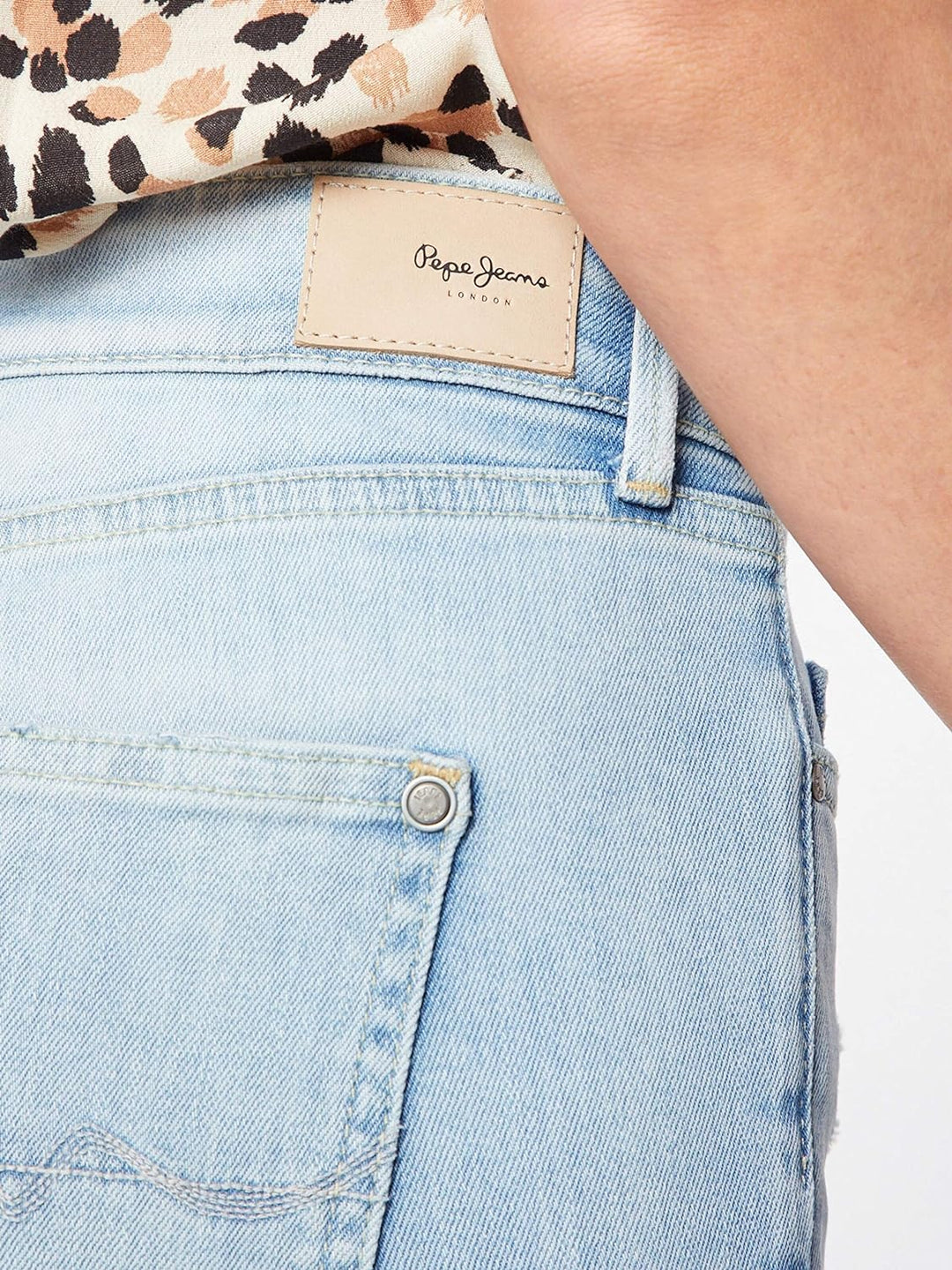 Pepe Jeans Damen Jeans Pixie hellblau 29""32
