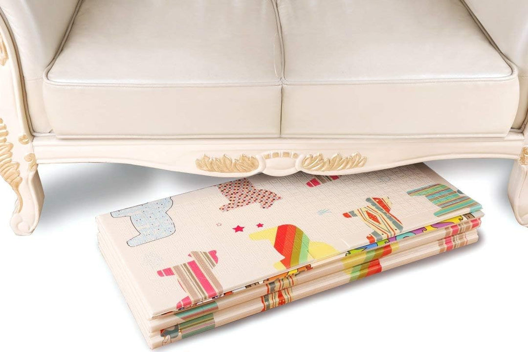 Mamabrum Baby Krabbel Matte Baby Teppich Spielmatte, 195 x 176 x 1.0 cm, ungiftig Bodenmatte Verdick