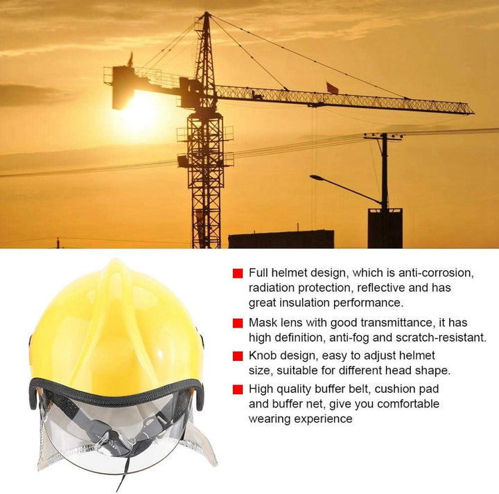Rettungshelm, Schutzhelm, hochtemperaturbeständiger Helm, stossfest und flammhemmend