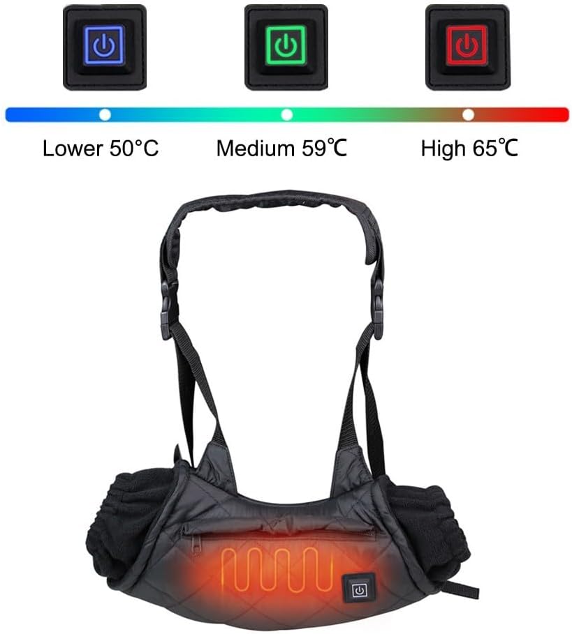 Elektrische Hand Muffs, wiederaufladbar Handwärmer Muff, Tragbare Handwärmertasche Heiztasche mit DR