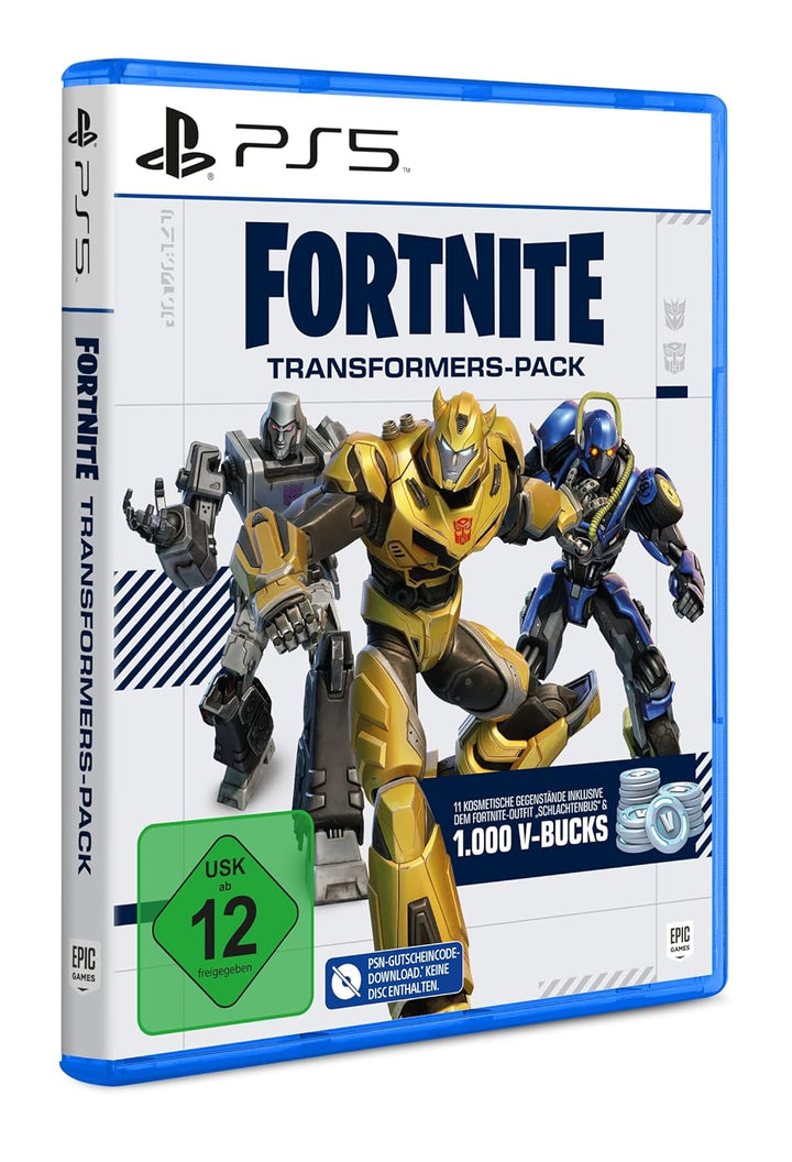 Fortnite Transformers Pack (Download- Code in der Box) - PS5
