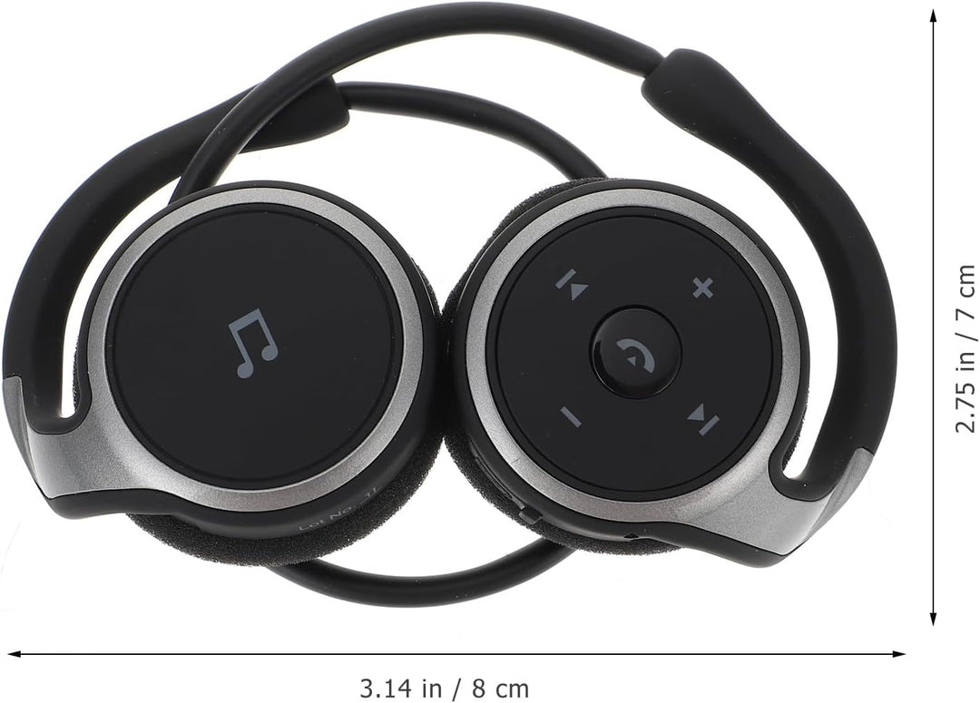 COHEALI Kabellose On Ear Sportkopfhörer mit Mikrofon Kompakt und Leicht Ohrbügel Kopfhörer für Smart