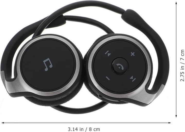 COHEALI Kabellose On Ear Sportkopfhörer mit Mikrofon Kompakt und Leicht Ohrbügel Kopfhörer für Smart