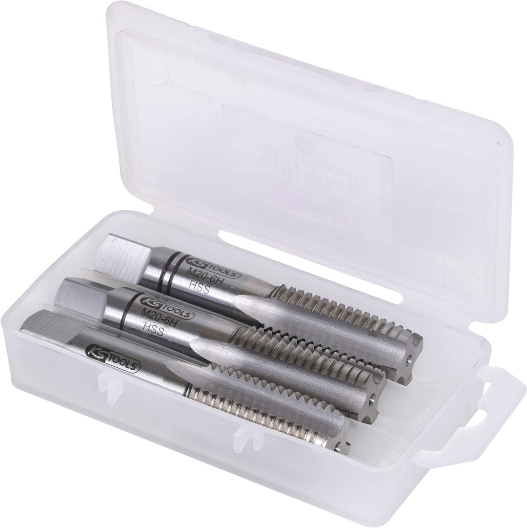 KS Tools 331.0200 Hss Handgewindebohrer-Satz M,M20X2,5 M20 x 2.5, M20 x 2.5
