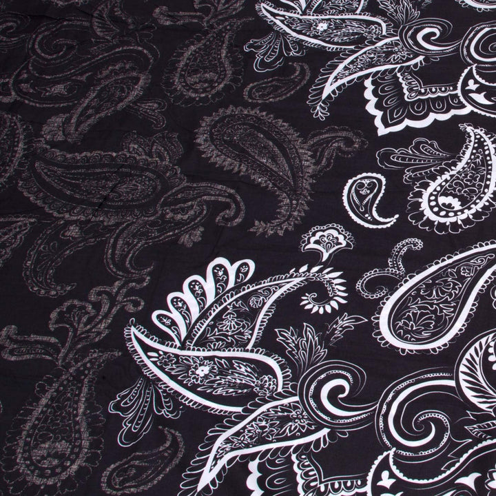 etérea Microfaser Bettwäsche Paisley Life 200x200 3er Set - Bügelfrei mit Reissverschluss - nach Oek
