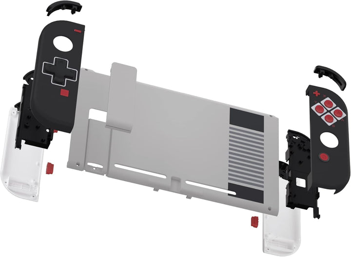eXtremeRate Custom Gehäuse Hülle für Nintendo Switch Joycon/Konsole, D-Pad Version Joycon Case & Tas