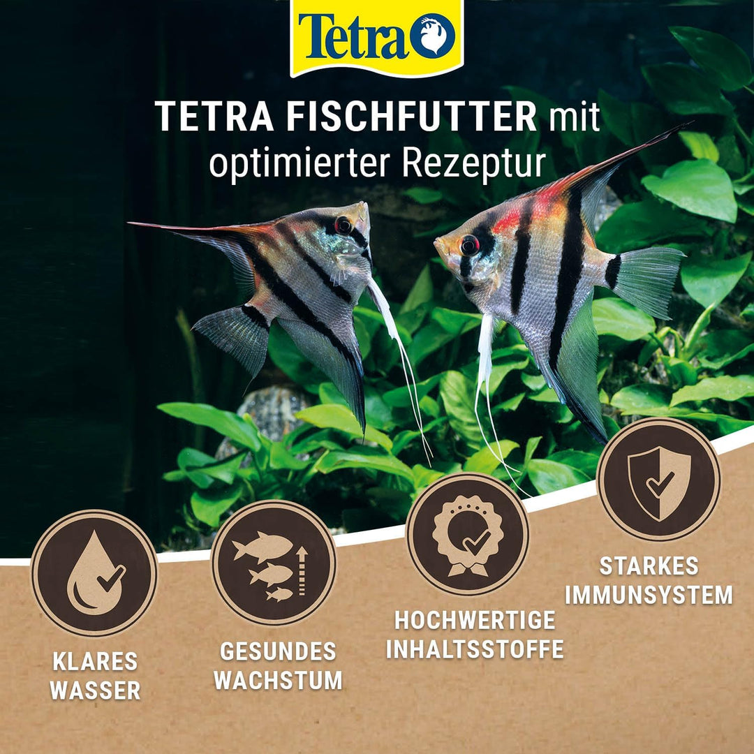 TetraMin Crisps - Fischfutter für alle tropischen Zierfische mit hohem Nährwert und minimaler Wasser
