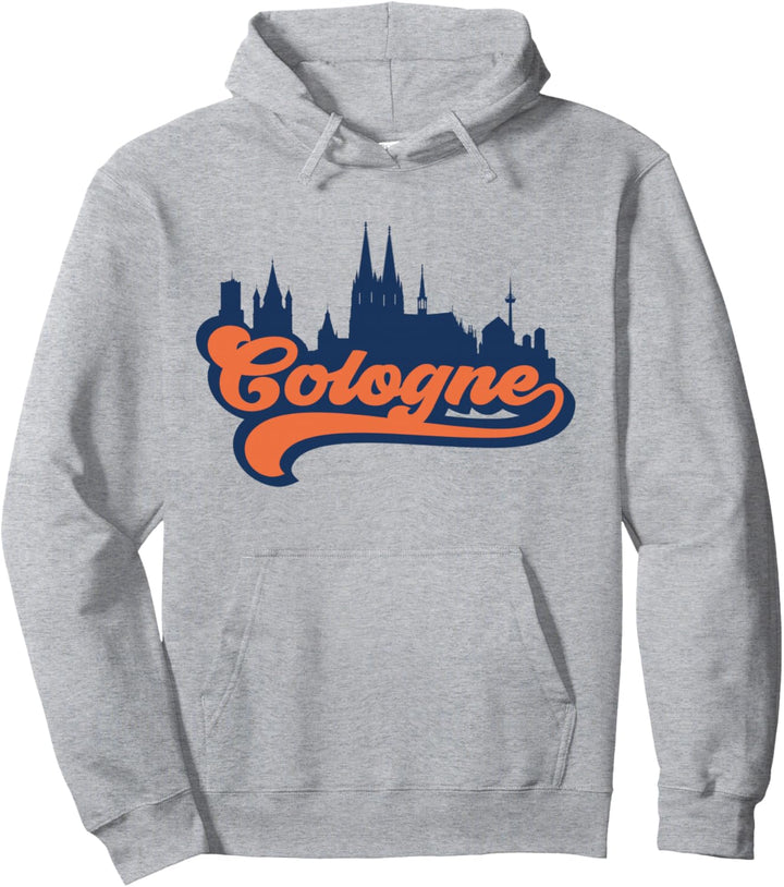 Köln mit Skyline Dom - Cologne retro vintage Köln Pullover Hoodie