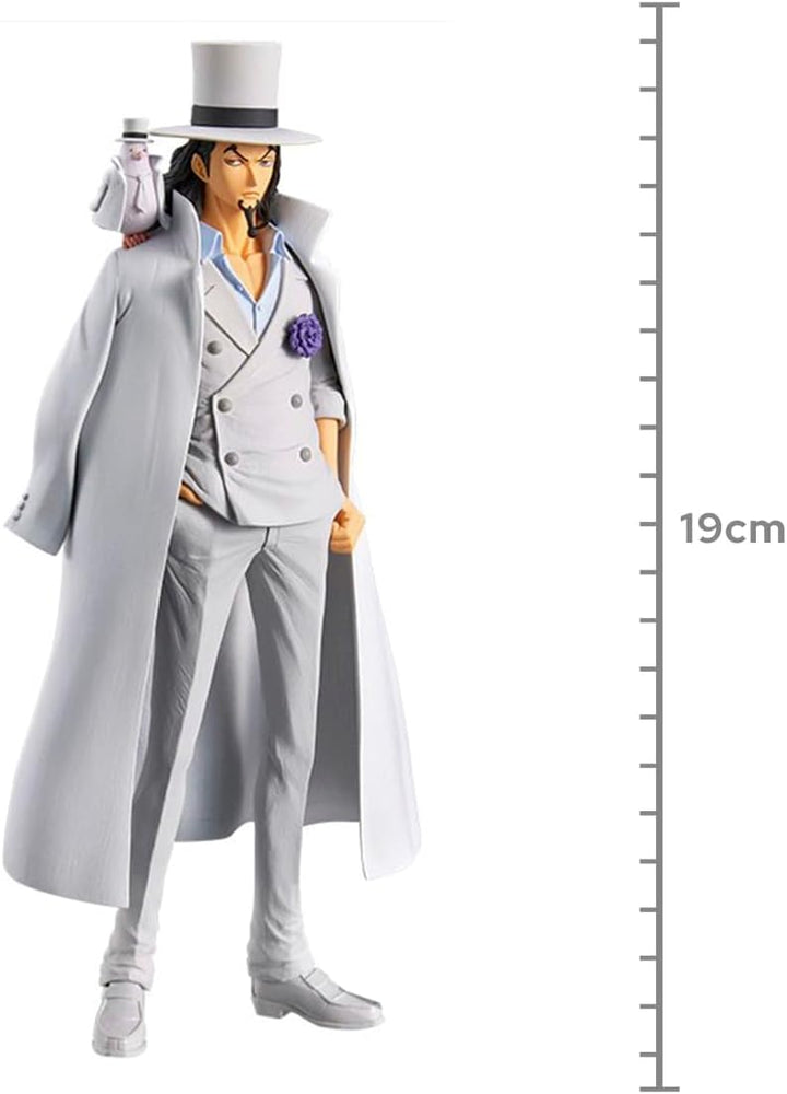 Banpresto - Rob Lucci One Piece, Dxf The Grandline Men Wanokuni, 17 cm, BP19491, Mehrfarbig