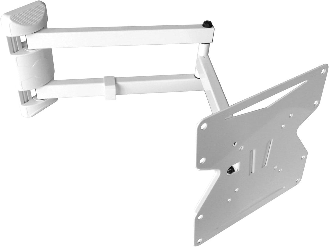 TV Universal Wandhalterung weiss Schwenk- neigbar TV Wand Halter für 3D HD LED LCD Fernseher 15'-50'