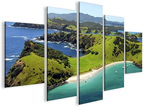 islandburner Bild Bilder auf Leinwand Neuseeland MF XXL Poster Leinwandbild Wandbild art up your lif