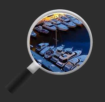 islandburner Bild Bilder auf Leinwand Monaco V2 Montecarlo Hafen Yachthafen 1p XXL Poster Leinwandbi