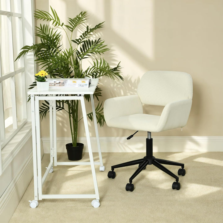 MEUBLE COSY Bürostuhl Ergonomisch Schreibtischstuhl mit höhenverstellbar Armlehnen 360° Drehbar Schm