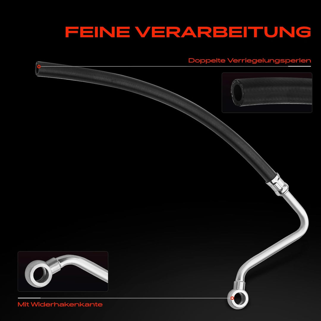 Frankberg Ausgleichsbehälter Schlauch Rücklaufschlauch Kompatibel mit 3er E30 316 318 320 325 1982-1