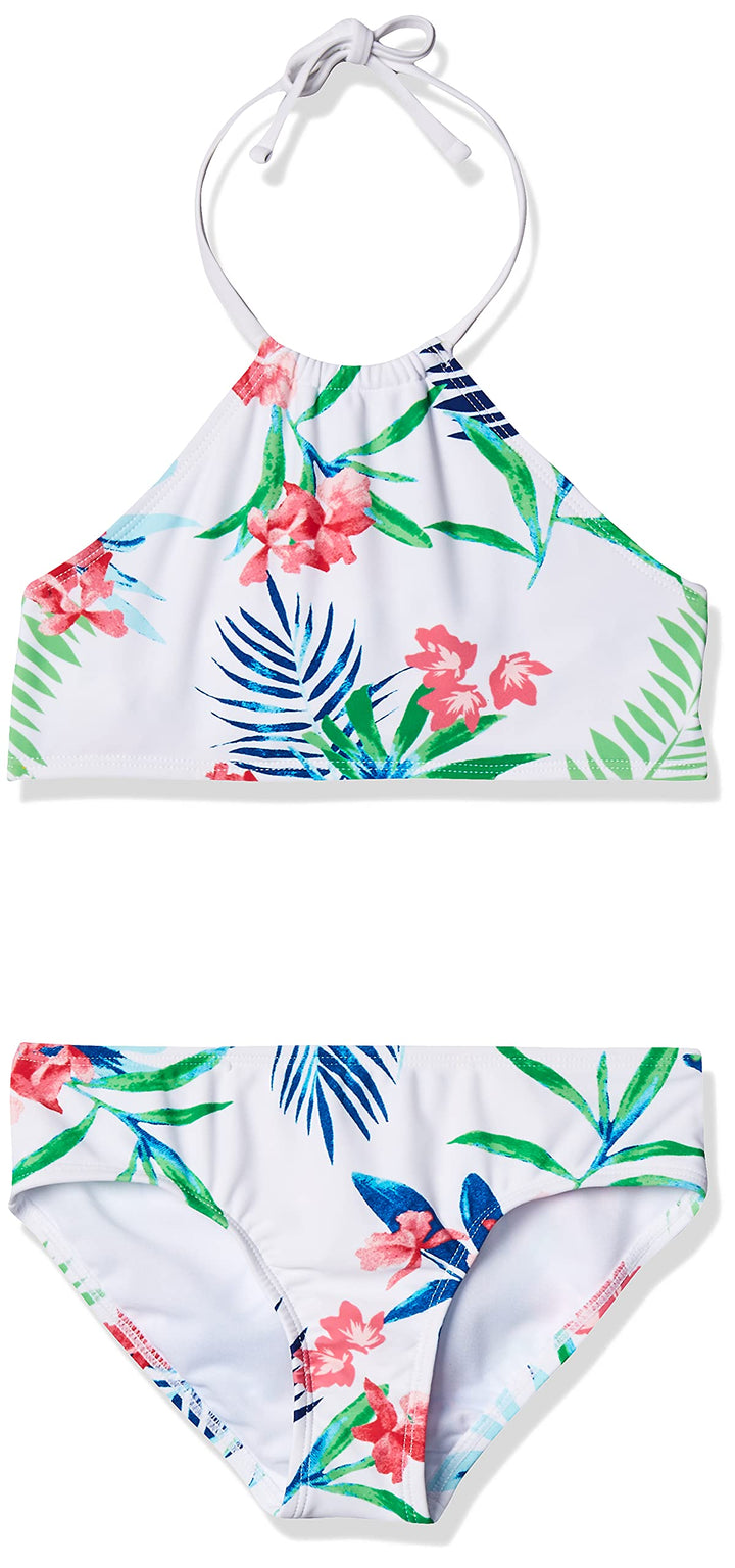Kanu Surf Girls' Mahina Beach Sport Halter Bikini 2-Piece Swimsuit