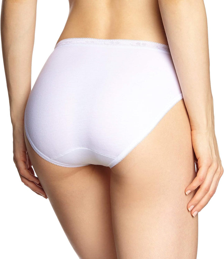 Sloggi Damen Slip (2er Pack) 36 Weiss, 36 Weiss