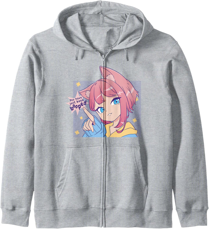 Du wurdest gerade ein süsses Anime-Mädchen mit Katzenohren Kapuzenjacke