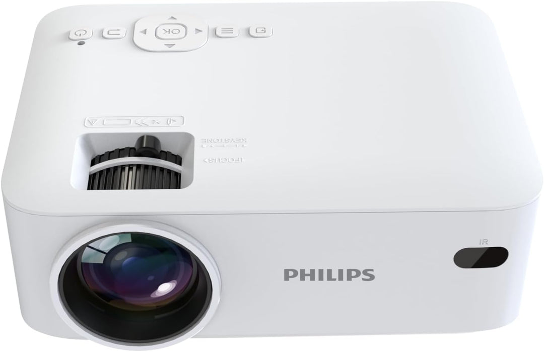Philips NeoPix 100 Beamer Fixed Beamer 65 Zoll (165 cm) Display, LED, integrierte HiFi-Stereo-Lautsp