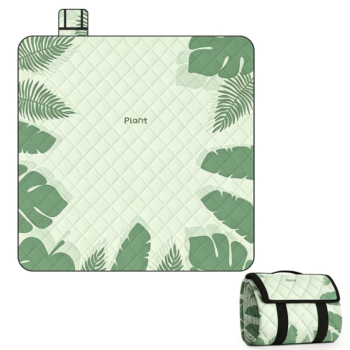 Picknickdecke 200x200 cm, Wasserdicht & Waschbar aus robustem Oxford Gewebe, Hautfreundliche Strandd