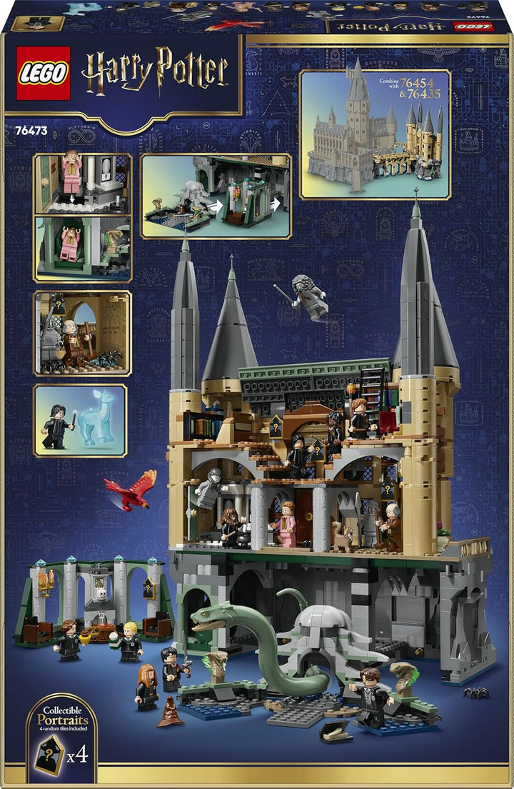 LEGO Harry Potter Schloss Hogwarts: Ostflügel Spielzeug - Miniatur Modellbausatz mit 13 Minifiguren