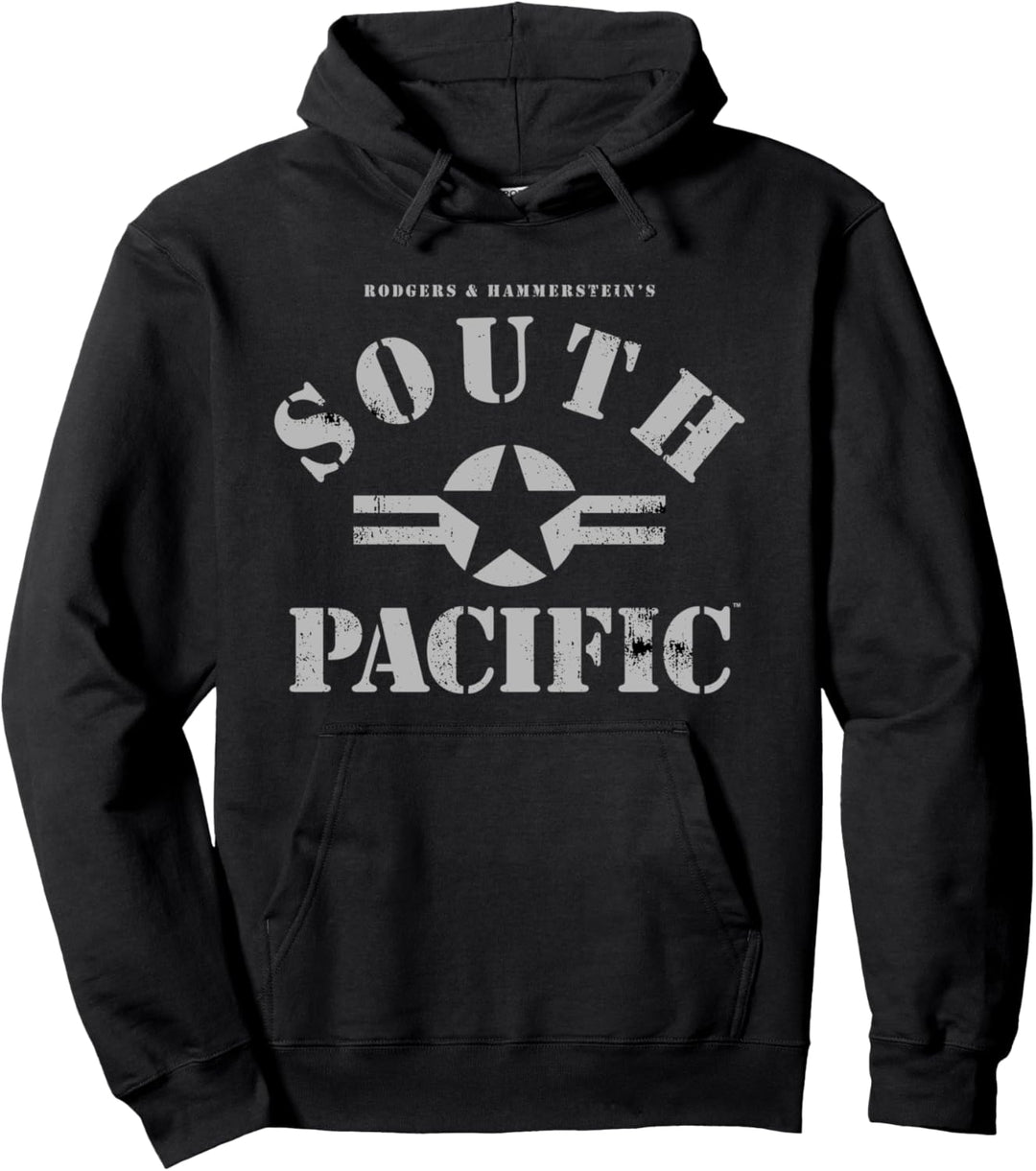 South Pacific – Black “Star” Pullover Hoodie