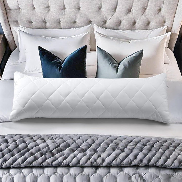 Utopia Bedding gestepptes Körperkissen, 40x145 cm Schwangerschafts- und Umstandskissen, Seitenschläf