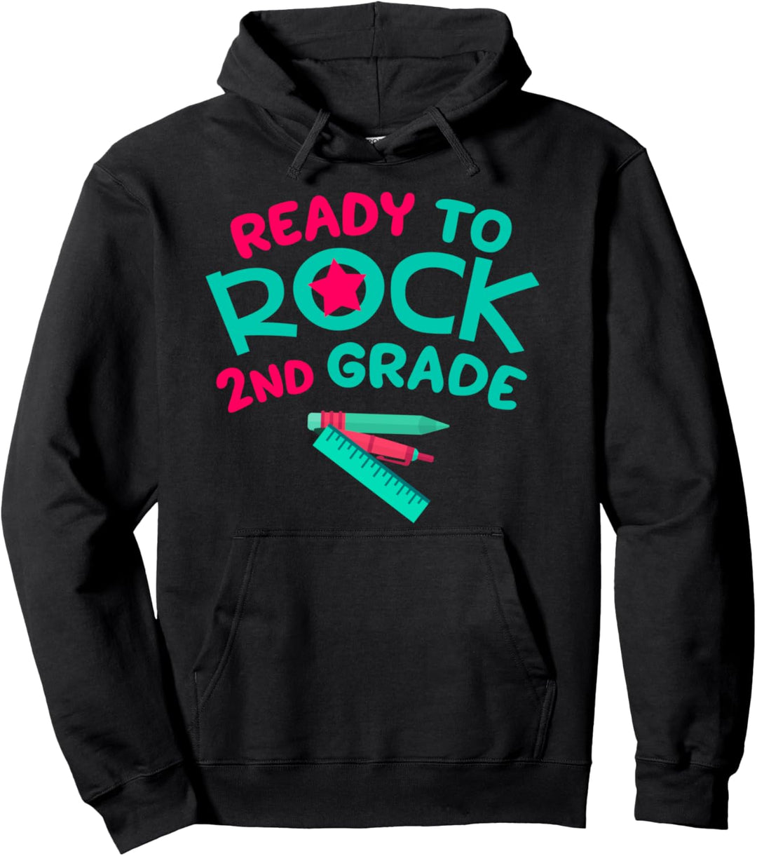 2. Klasse Schulbeginn für Jungen und Mädchen, zweite Klasse Pullover Hoodie