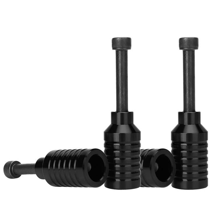 Scooter pegs - 2 stück Pro Stunt Scooter Pegs Rainbow Schward mit 12.9 Stufe Achse und Befestigungsm