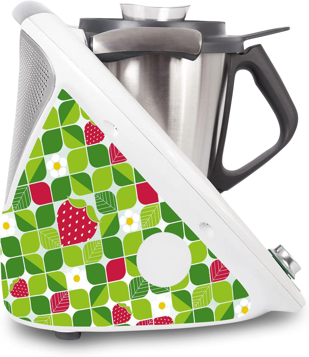 Deko Schutz Aufkleber kompatibel mit Küchenmaschine Thermomix TM6 Design Sticker Klebefolie Zubehör