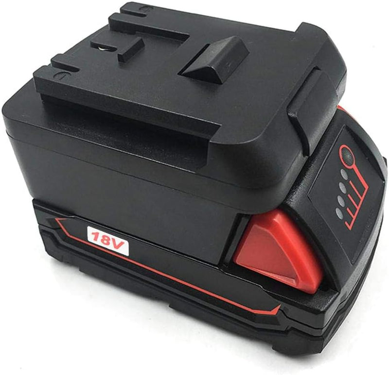 Elektrowerkzeugadapter, Batterieadapter für Milwaukee 18V Li-Ionen-Batterie Umrüsten auf für Bosch M