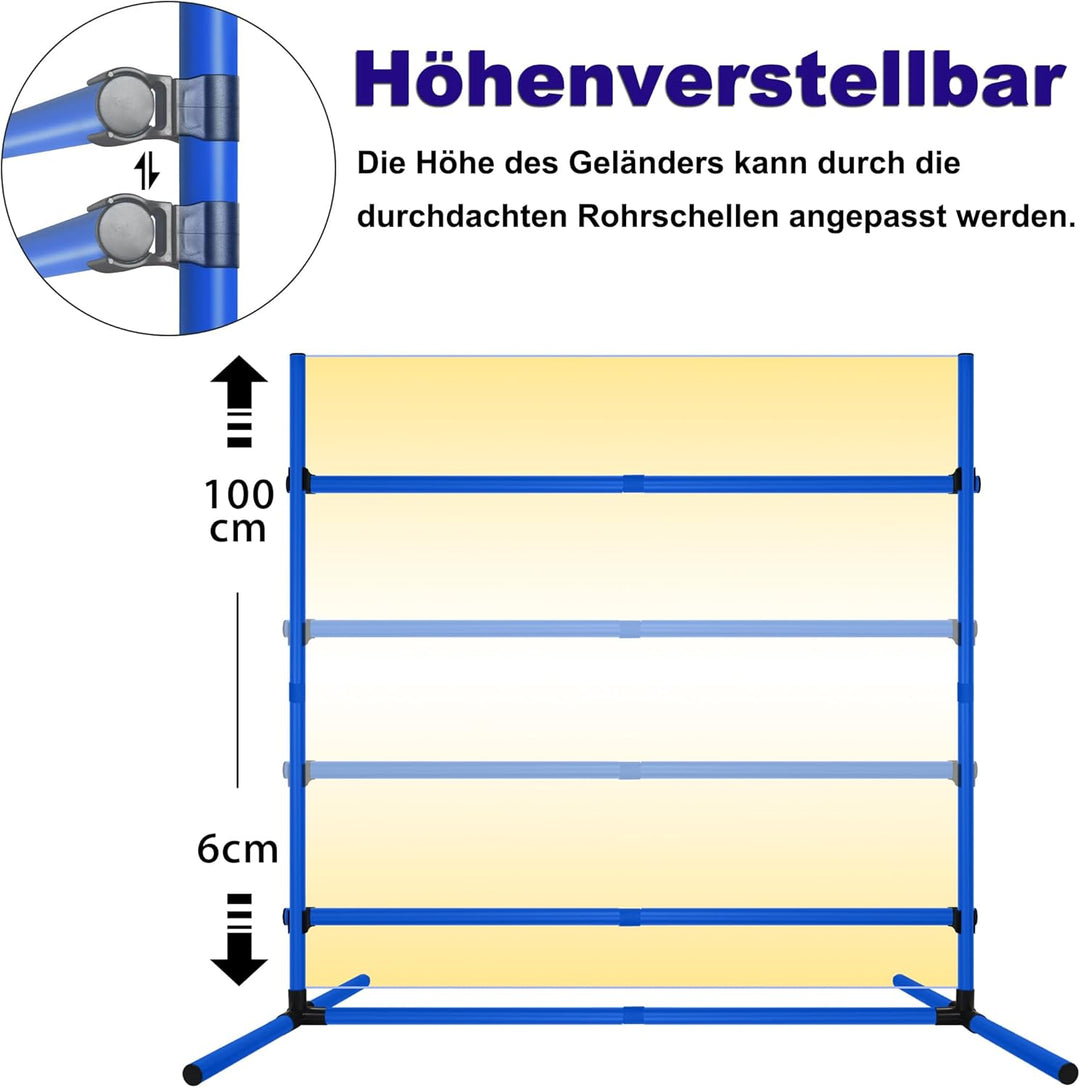 XMTECH 4-TLG. Hunde Agility Set Training Hundesport, Höhenverstellbar, Inklusive Tasche, PVC Hundetr