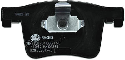 HELLA PAGID 8DB 355 015-781 Bremsbelagsatz - T2052 - Dicke/Stärke: 19.2mm - Bremssystem: Bosch - für