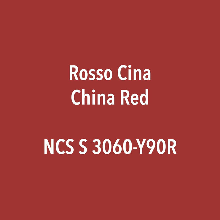 bianco Shabby® Rosso Cina Kreidefarbe Wasserbasis für Alle Oberflächen einfach zu verarbeiten ohne s