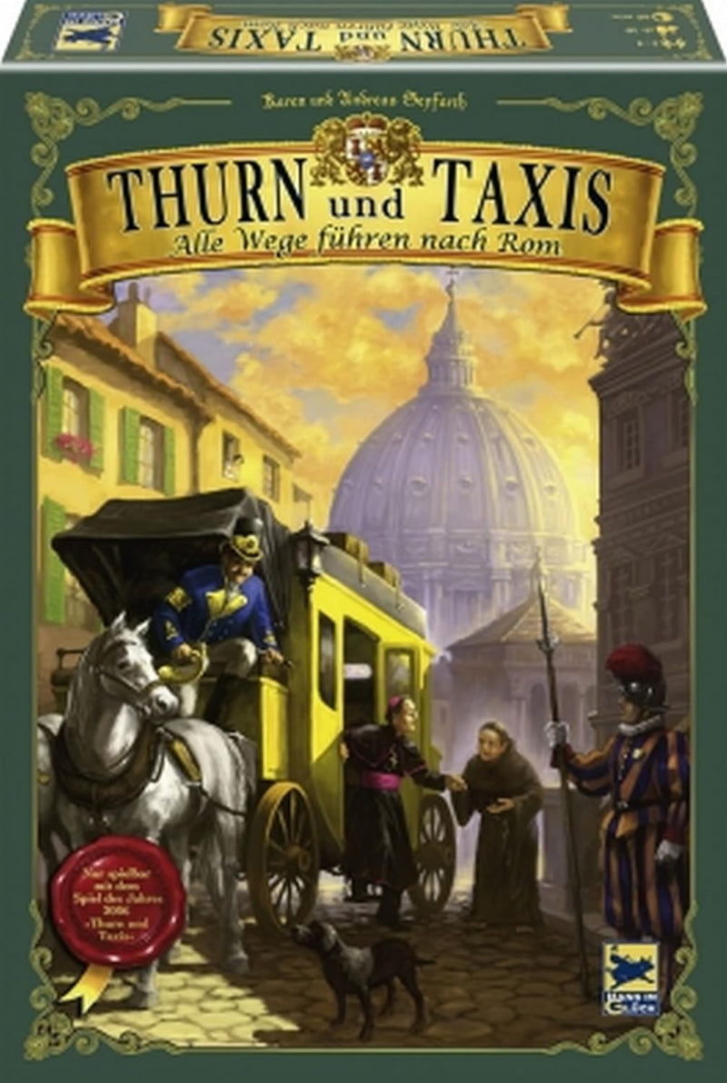 Schmidt Spiele Hans im Glück 48172 Thurn & Taxis: Alle Wege führen nach Rom (2. Erweiterung)