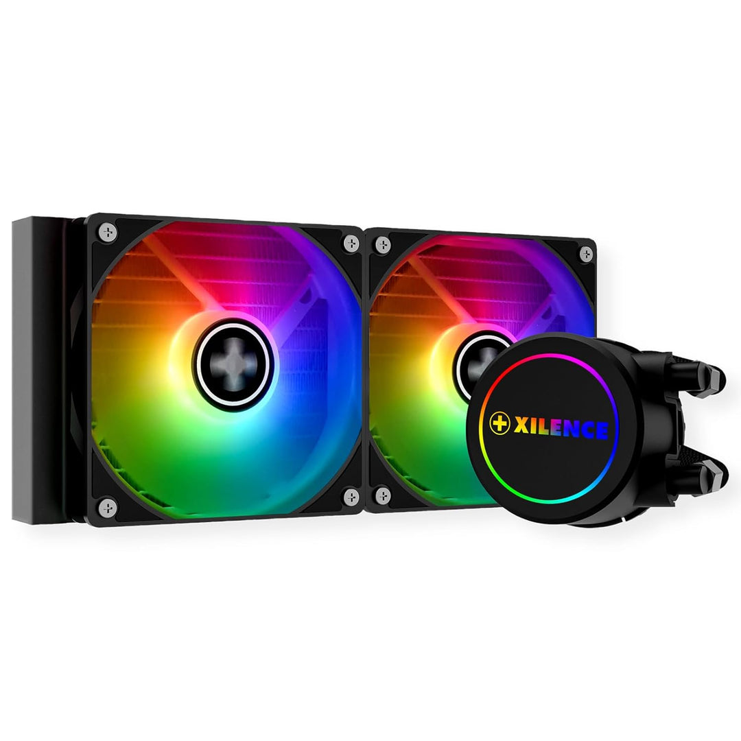 Xilence LQ240.ARGB AMD und Intel 240mm AiO Wasserkühlung, AM5/AM4, LGA 1700/2066/2011/1151/1150/1155
