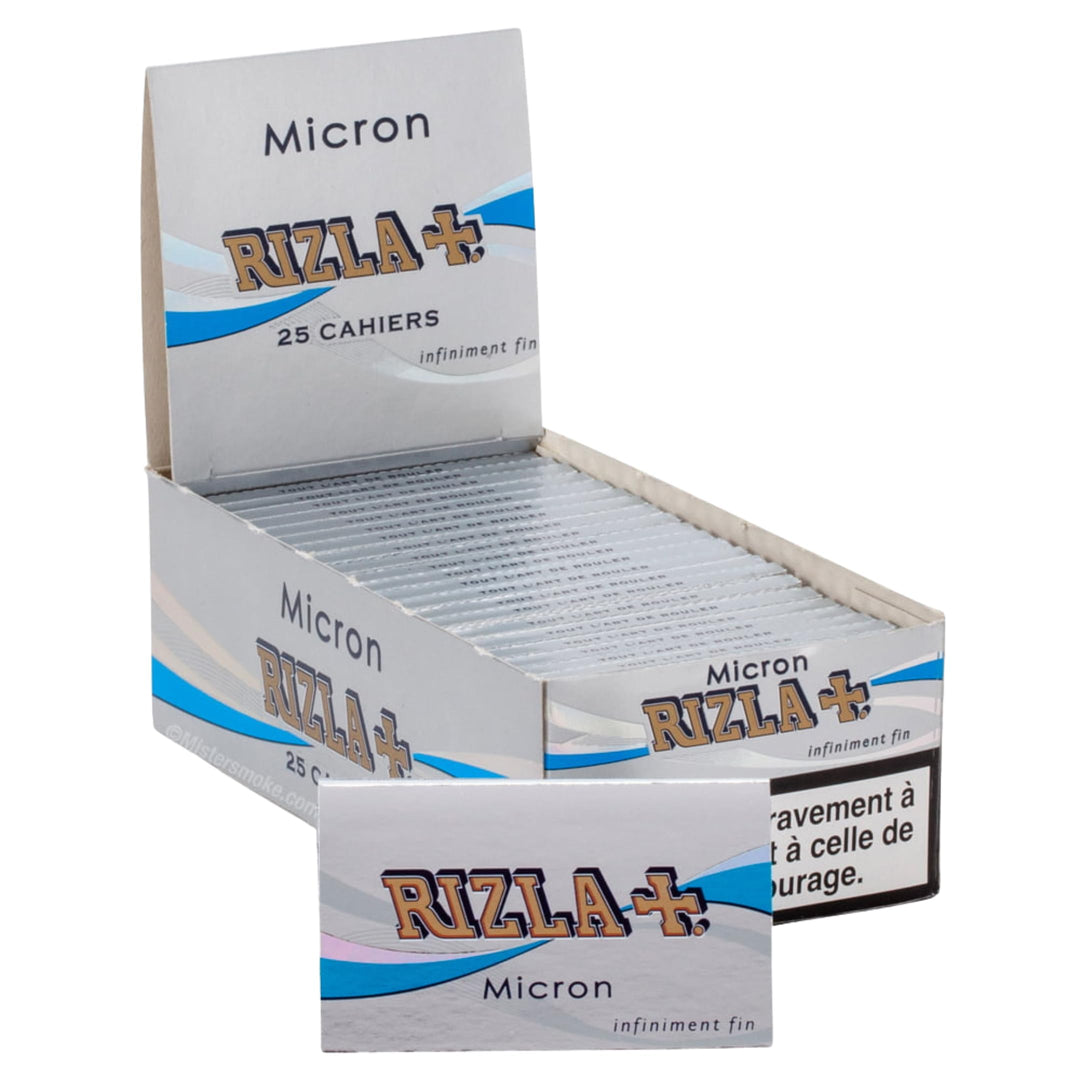 Rizla + Micron Zigarettenpapier 25 Heftchen