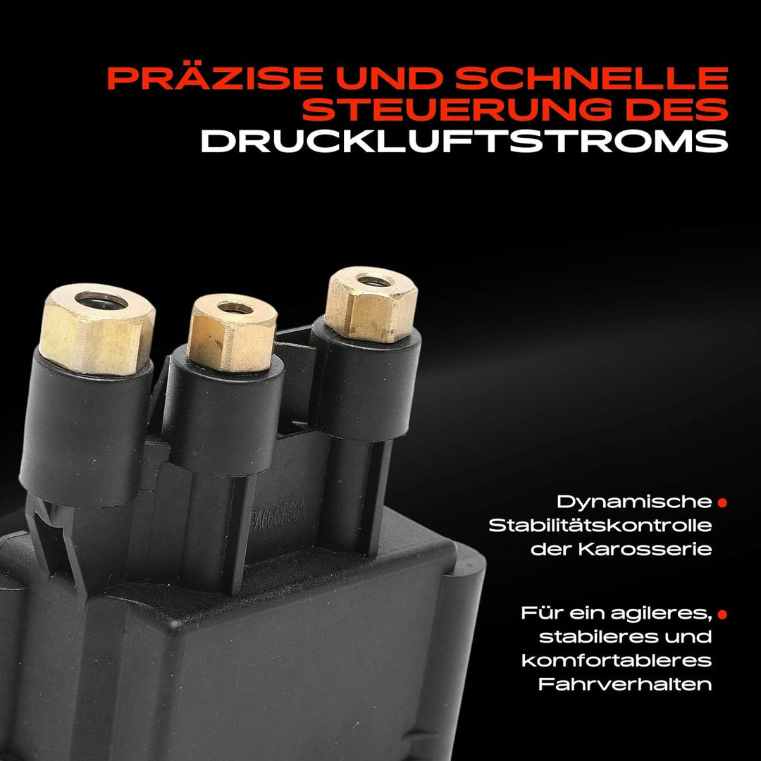 Frankberg Luftfederung Ventilblock Kompatibel mit Fiesta 1.0L 2004-2006 E-Klasse W212 1.6L-5.5L 2009