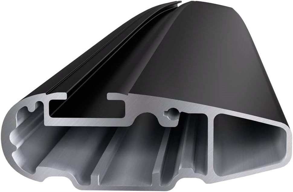 Thule 9581B WingBar, Anzahl 2, Schwarz, S Black S Single, Black S Single