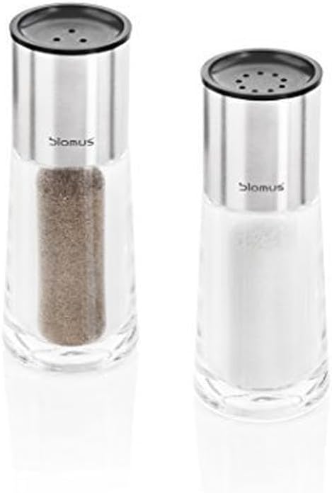 Blomus 63567 Salz und Pfeffer Set Perea, 2 x 25 ml