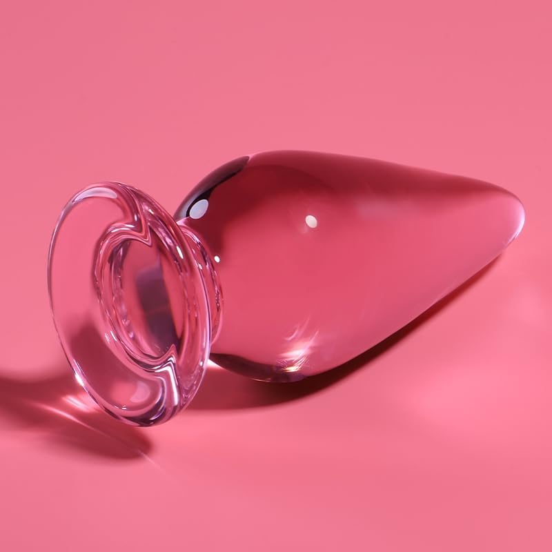 Model 4 ANAL Plug Borosilicate Glass 11 X 5 cm Clear, 8435566042089