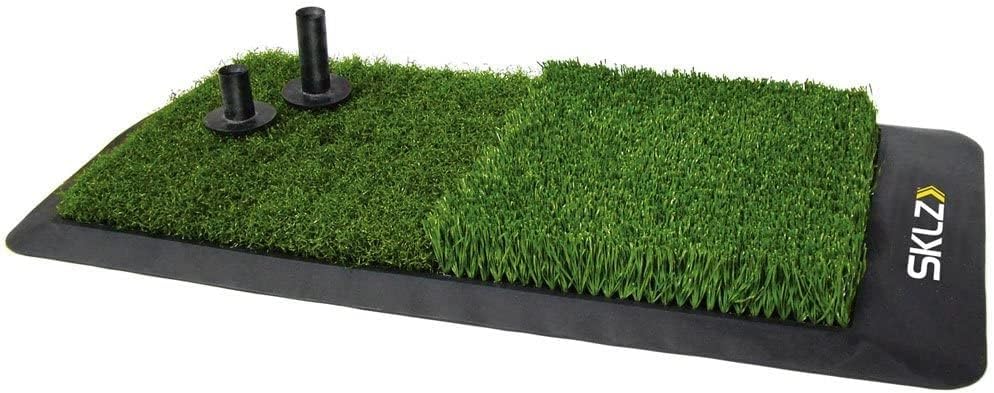 SKLZ Unisex-Adult Rick Smith Launch Pad-Golf Abschlagmatte, Grün, 1 Size