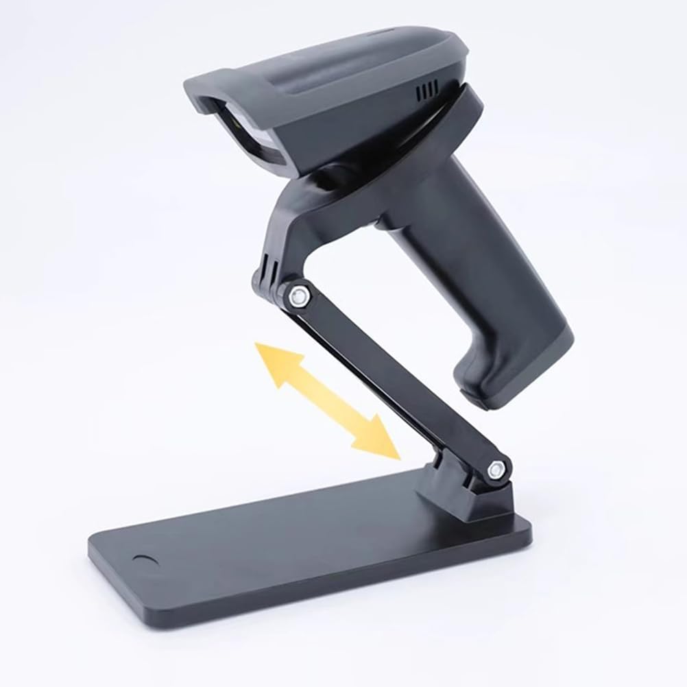 PRETYZOOM Universeller Faltbarer Barcode-Scanner-StäNder Mit Verstellbarem Winkel Stabiler Halter Fü