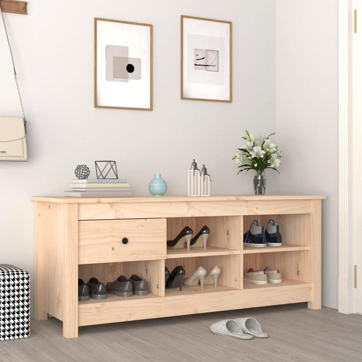 Tidyard Schuhschrank mit Schublade und 5 Fächer Schuhkommode Schuhregal Schuhablage Schuhaufbewahrun