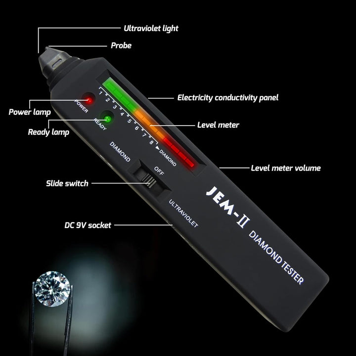 GAIN EXPRESS Generic Diamant Tester mit UV UV Licht
