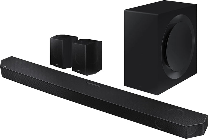SAMSUNG Soundbar HW-Q990B/ZF mit Dolby Atmos Wireless, Q-Symphony Gen II, 11.1.4 Kanäle, SpaceFit So