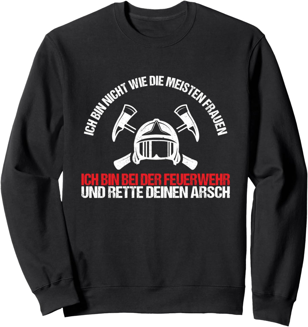 Feuerwehr Feuerwehrfrau Sweatshirt